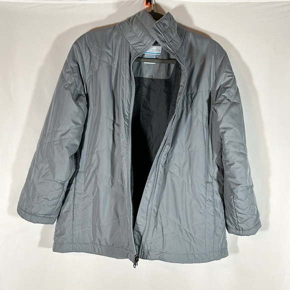 Columbia Sleet to Street 3-In-One Navy Blue & Grey Interchange Jacket - Picture 11 of 16